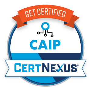 CAIP Get Certified Badge