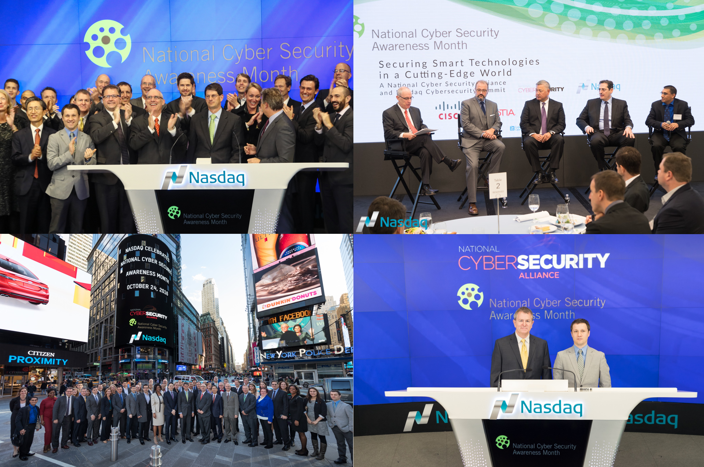 Logical Operations was a sponsor of the Securing Smart Technologies in a Cutting-Edge World cybersecurity summit hosted by the National Cyber Security Alliance at NASDAQ headquarters. 