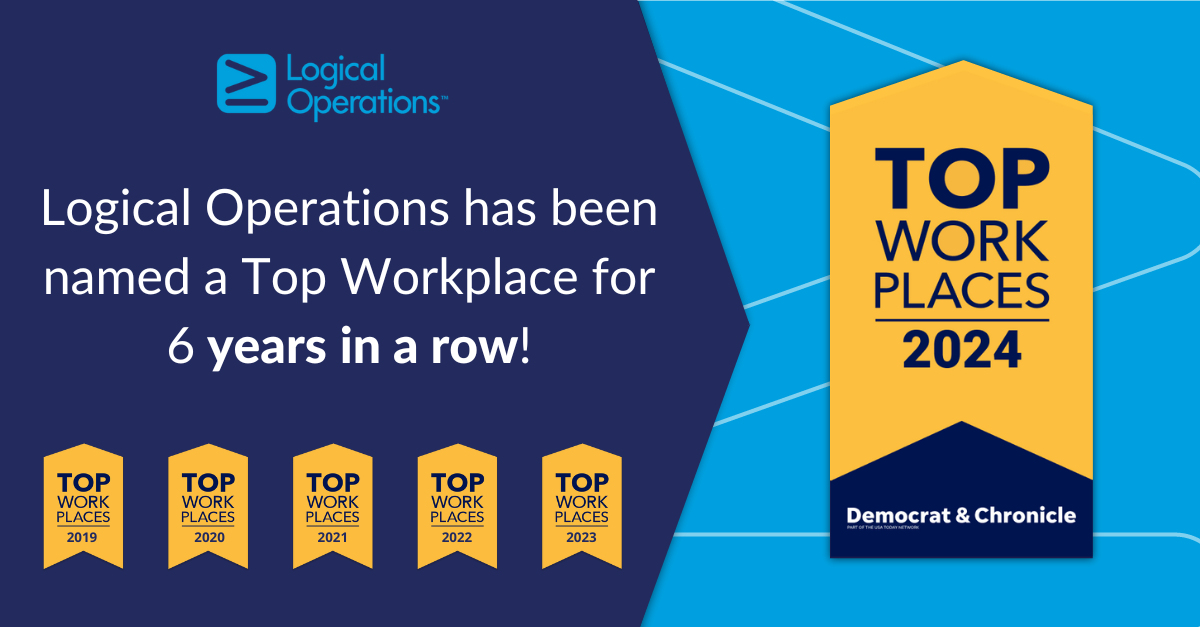 Logical Operations is a 2024 Top Workplace Award Winner